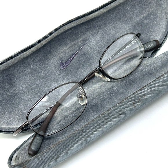 Nike Flexon 4603 200 Walnut  Metal Oval Eyeglasses Frames 45 [] 20 135 Kids - Picture 13 of 13